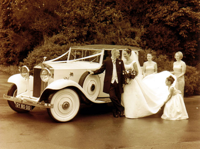 Limousine in Sepia