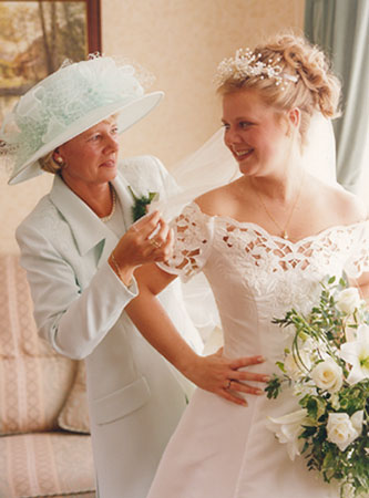 Bride and Mother