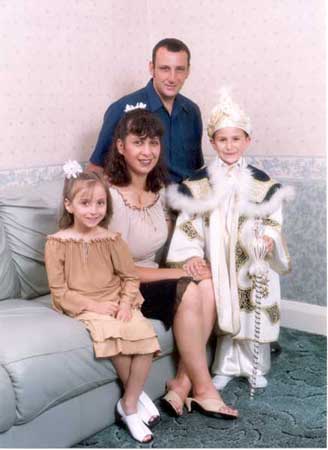 Family Group at Home